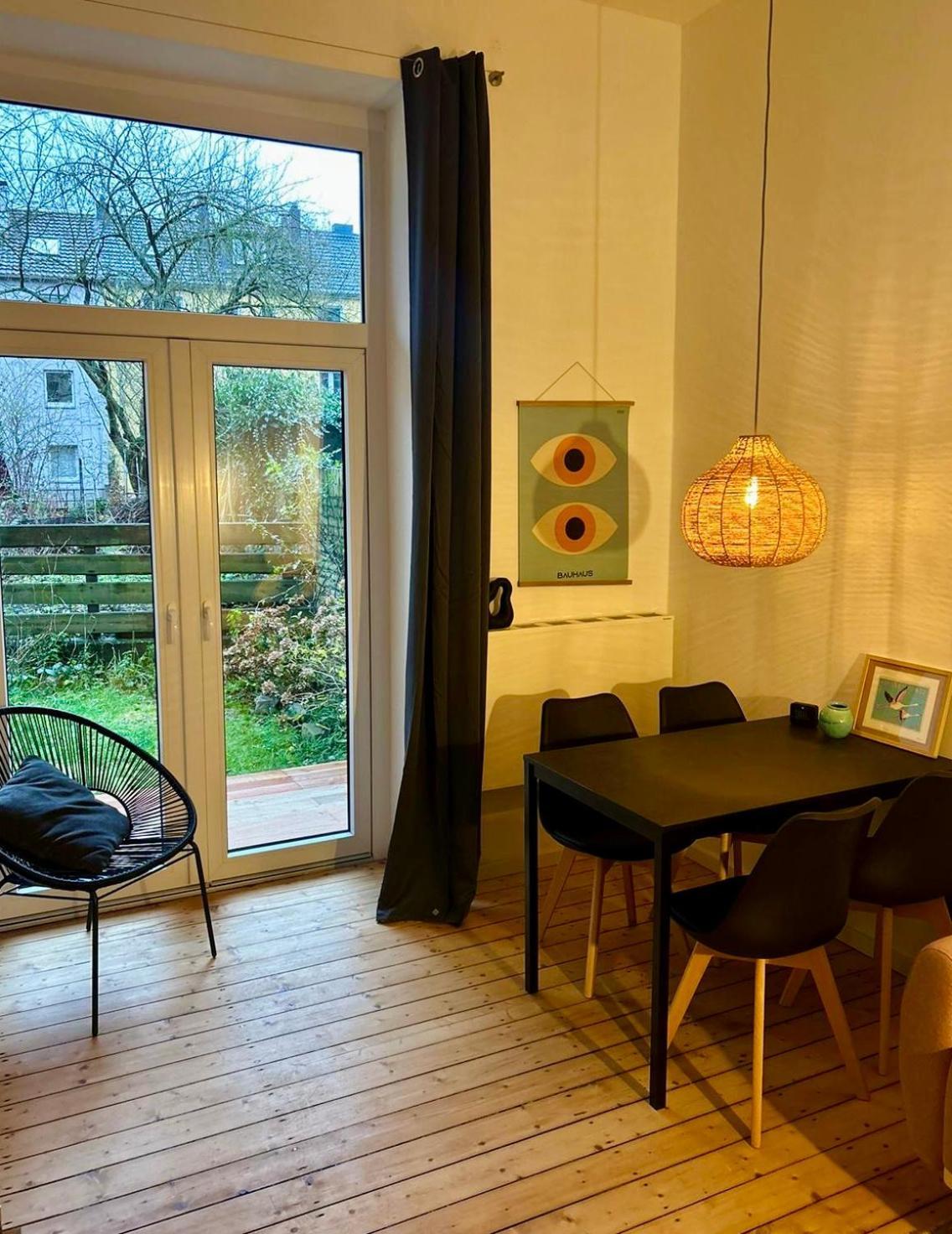 Feelslikehome - Stylische Und Zentrale Altbauwohnung Mit Terrasse&Garten Bochum Kültér fotó