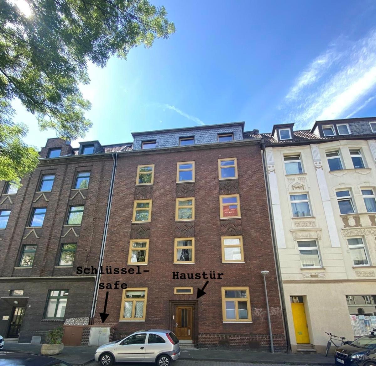 Feelslikehome - Stylische Und Zentrale Altbauwohnung Mit Terrasse&Garten Bochum Kültér fotó